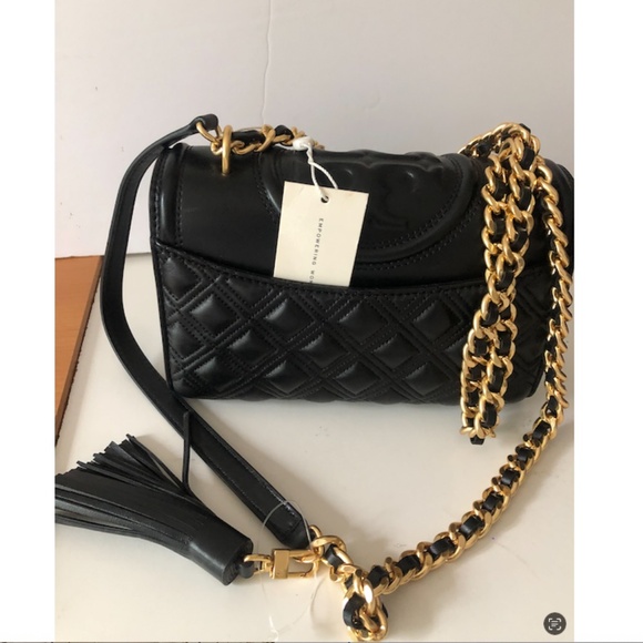 Tory Burch Fleming Small Quilted Leather Convertible Shoulder Bag - Picture 9 of 14